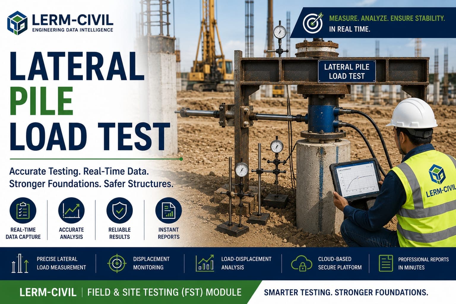 Lateral Pile Load Test